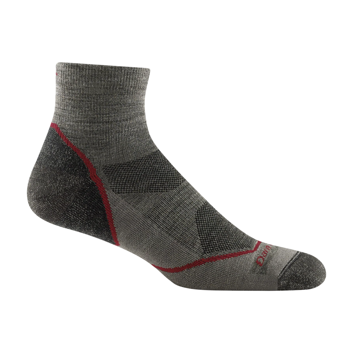 Darn Tough Men's Light Hiker Quarter Lightweight Cushion Hiking Sock