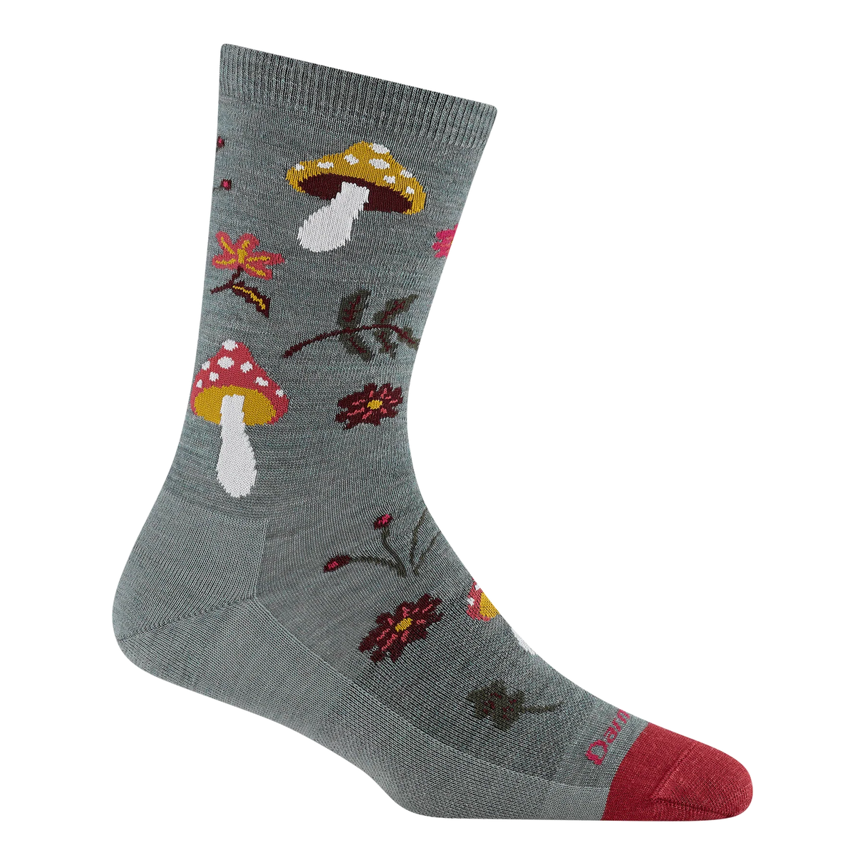Darn Tough Women's Animal Haus & Shroom Bloom Crew Lightweight Lifestyle Socks