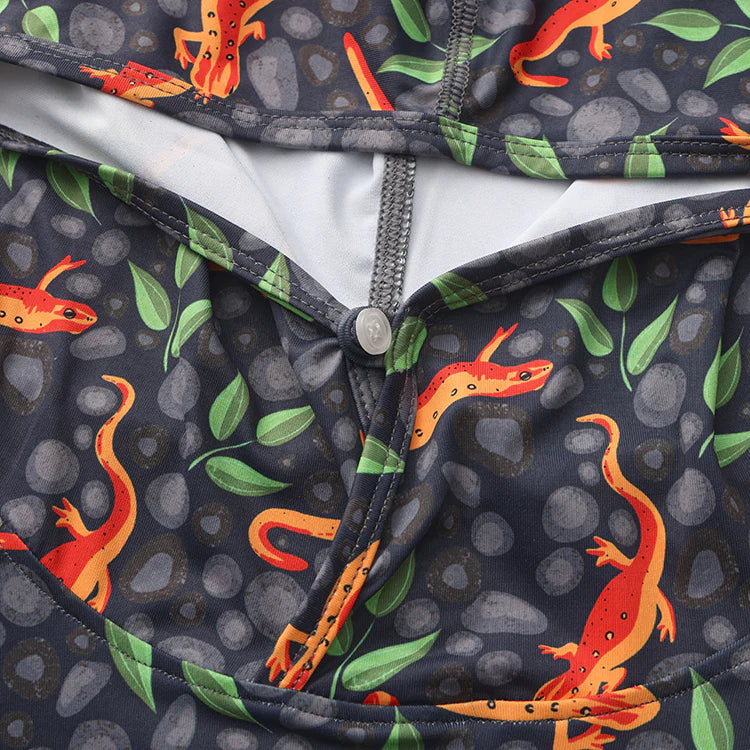 TownShirt Co. Red Eft Sun Hoodie