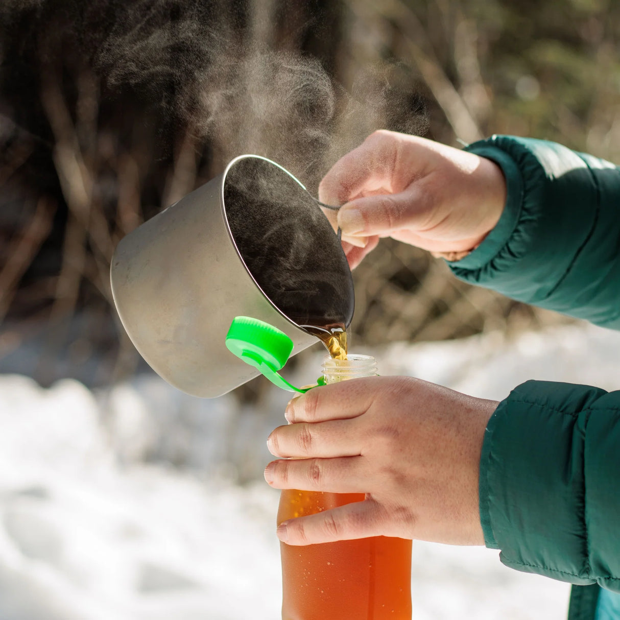 CNOC Outdoors HydriamX 500ml Collapsible Flask | Durable Ultralight Soft Flask for Running & Fastpacking