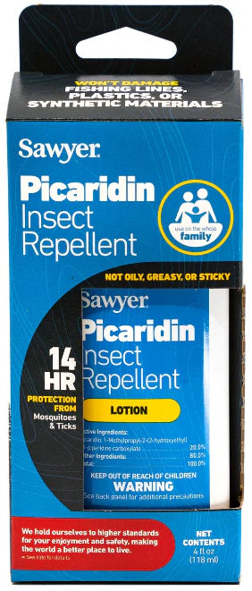 Sawyer Premium Picaridin Insect Repellent Lotion | 4 oz DEET-Free Bug Protection