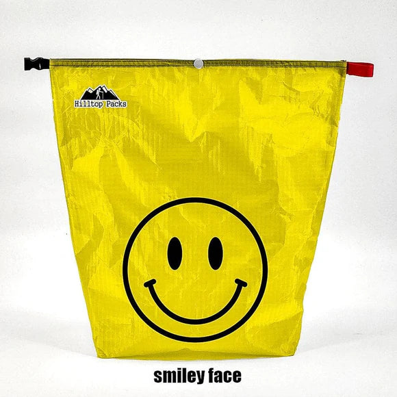 Hilltop Packs Ultralight Large Food Bags | Solid Colors & Printed D50T Bear Bag