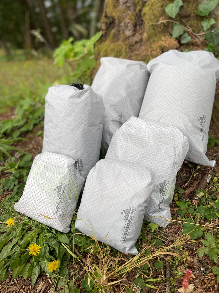 UltraLiteSacks Ultralight Roll Top Dry Bag | Waterproof Dyneema Backpacking Storage