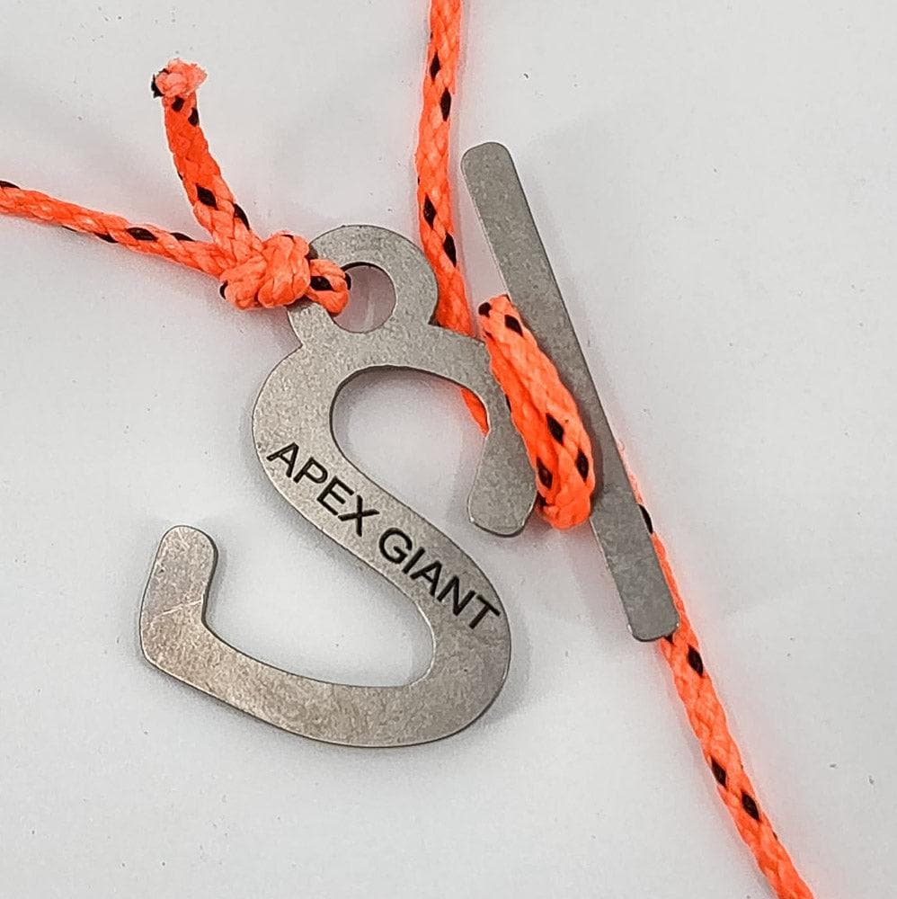 APEX GIANT Speed Hangers | Ultralight No-Knot Gear Hanging System
