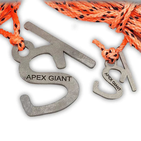 APEX GIANT Speed Hangers | Ultralight No-Knot Gear Hanging System