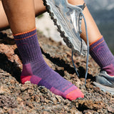 Darn Tough Women's Bear Town, Critter Club & Hiker Micro Crew Hiking Socks