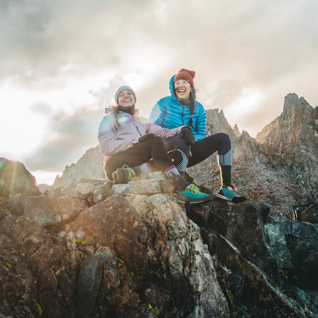 Darn Tough Women's Bear Town, Critter Club & Hiker Micro Crew Hiking Socks