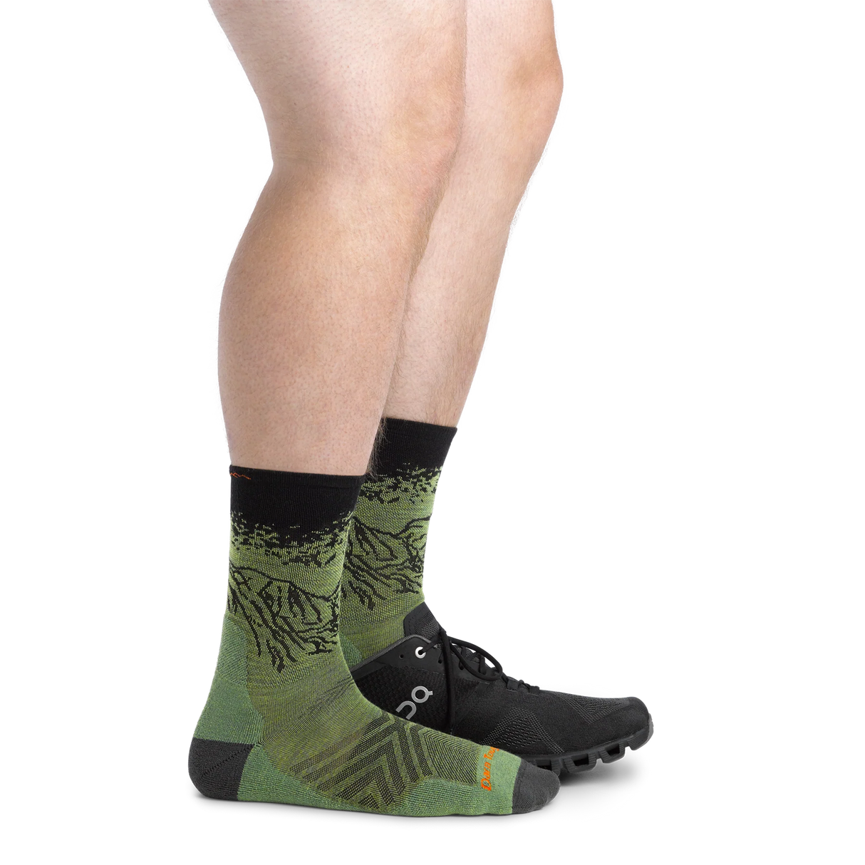 Darn Tough Men's Vert & Stride Micro Crew Ultra-Lightweight Running Socks