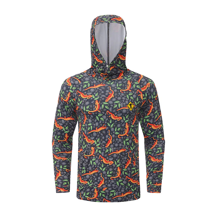 TownShirt Co. Red Eft Sun Hoodie