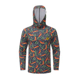 TownShirt Co. Red Eft Sun Hoodie
