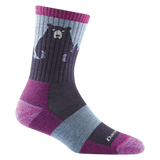 Darn Tough Women's Bear Town, Critter Club & Hiker Micro Crew Hiking Socks