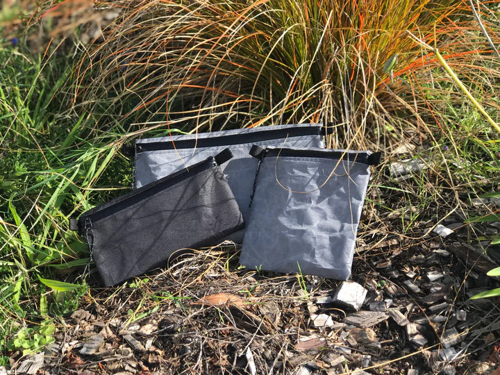 Ultralight Zippered Pouches | Lightweight Trail & Travel Organizers