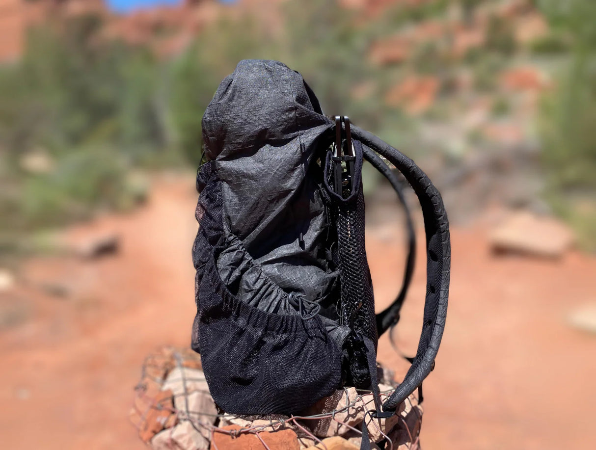 Vaucluse Gear Ultralight Backpack Ventilation Frame with Sleeve – Black