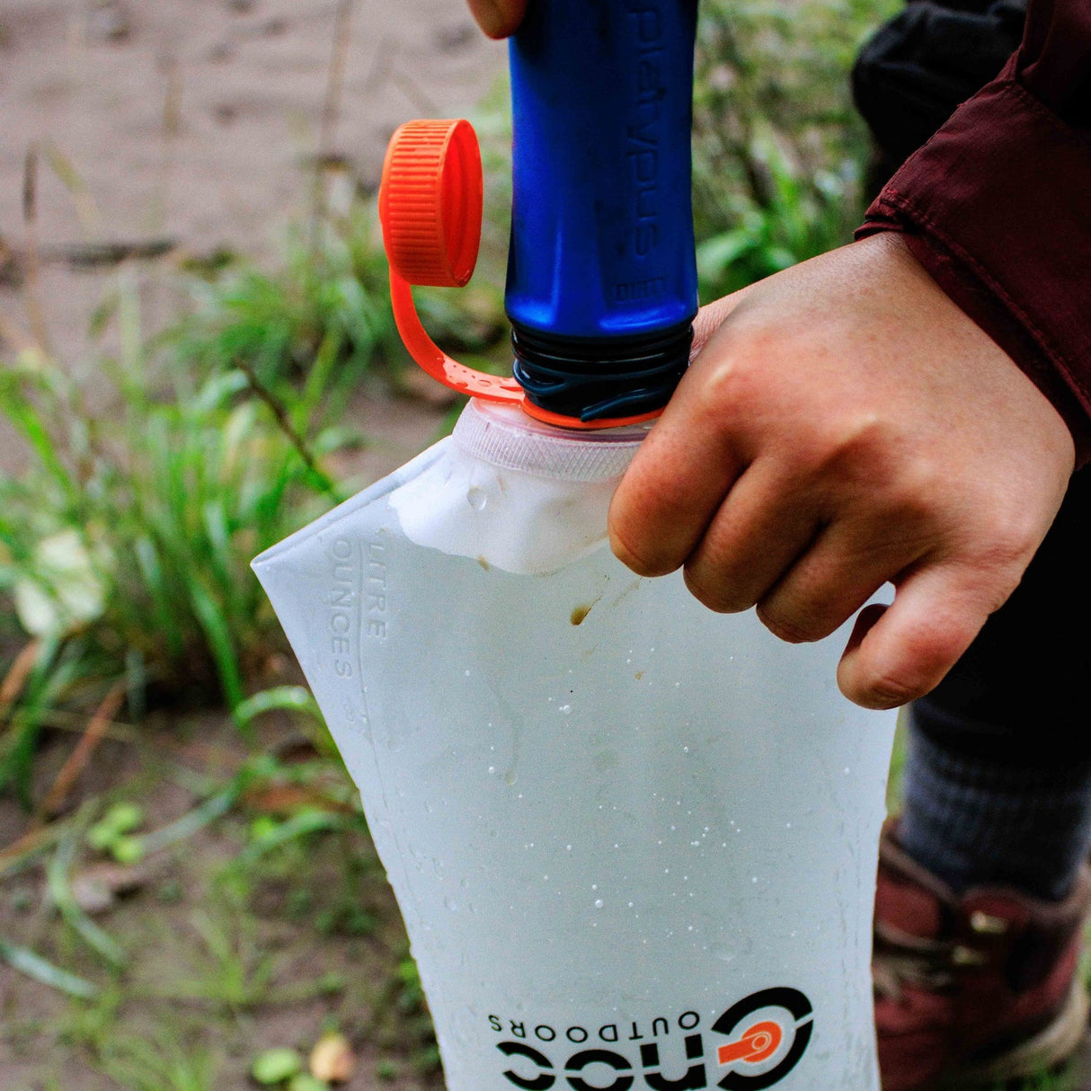 CNOC Outdoors 28mm Vecto Water Container | Ultralight Backpacking Water Storage System
