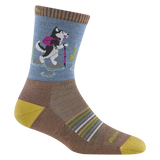 Darn Tough Women's Bear Town, Critter Club & Hiker Micro Crew Hiking Socks