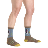 Darn Tough Women's Bear Town, Critter Club & Hiker Micro Crew Hiking Socks
