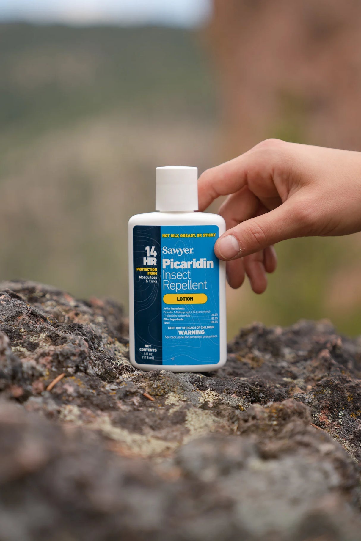 Sawyer Premium Picaridin Insect Repellent Lotion | 4 oz DEET-Free Bug Protection