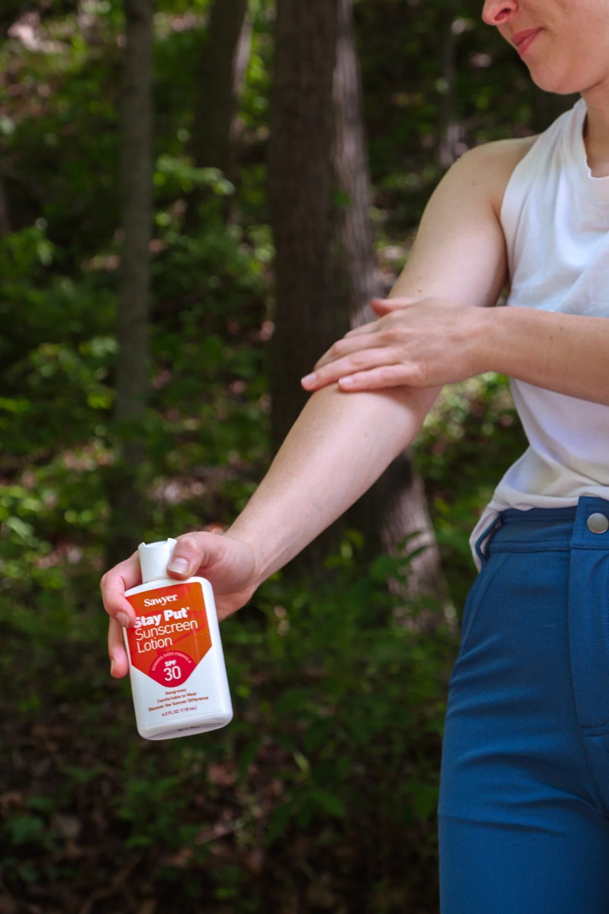 Sawyer Stay-Put® SPF 30 Sunscreen Lotion | Long-Lasting Outdoor Sun Protection