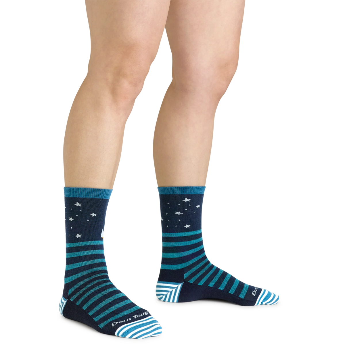 Darn Tough Women's Animal Haus & Shroom Bloom Crew Lightweight Lifestyle Socks