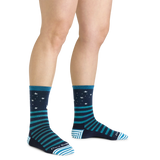 Darn Tough Women's Animal Haus & Shroom Bloom Crew Lightweight Lifestyle Socks