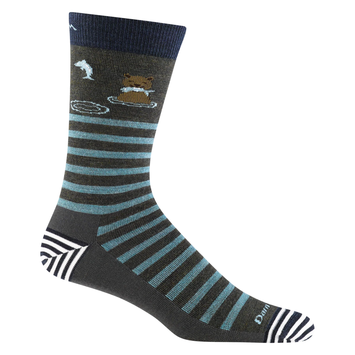 Darn Tough Men's Animal Haus & Solid Crew Lightweight Lifestyle Socks