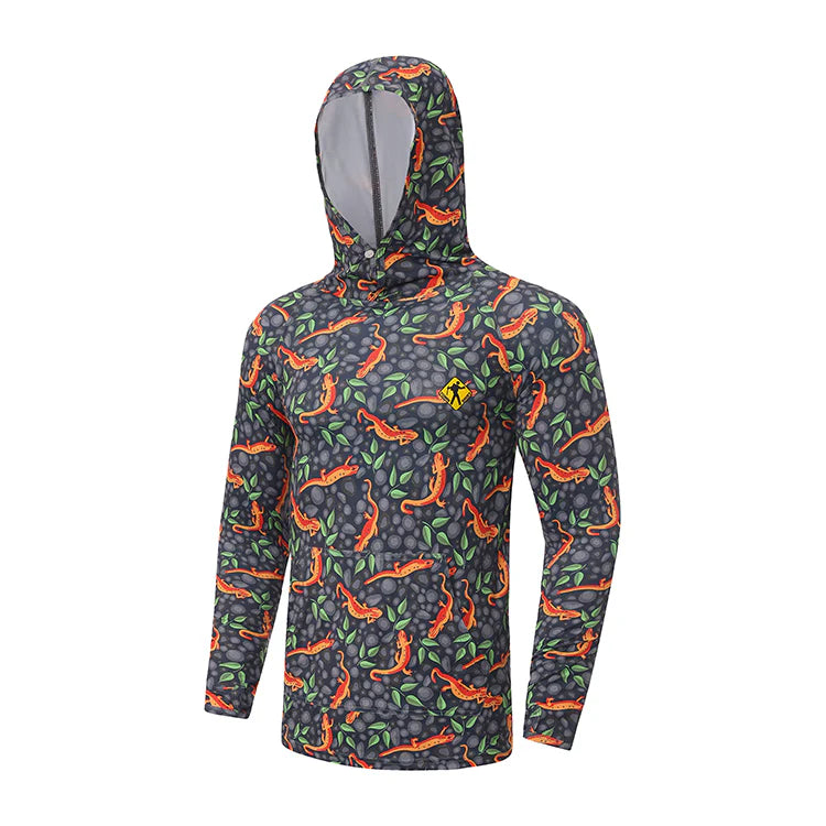 TownShirt Co. Red Eft Sun Hoodie