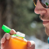 CNOC Outdoors HydriamX 500ml Collapsible Flask | Durable Ultralight Soft Flask for Running & Fastpacking