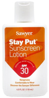 Sawyer Stay-Put® SPF 30 Sunscreen Lotion | Long-Lasting Outdoor Sun Protection