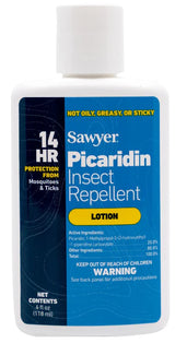 Sawyer Premium Picaridin Insect Repellent Lotion | 4 oz DEET-Free Bug Protection