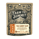 Farm to Summit Thai Carrot Slaw | Lightweight Backpacking & Camping Meal