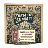 Farm to Summit Three Bean Chili & Cornbread | Hearty Backpacking & Camping Meal