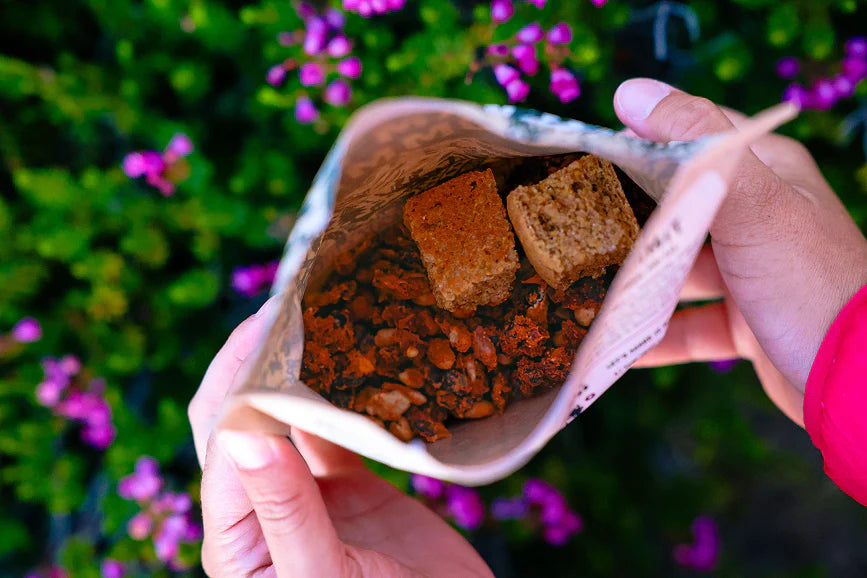 Farm to Summit Three Bean Chili & Cornbread | Hearty Backpacking & Camping Meal