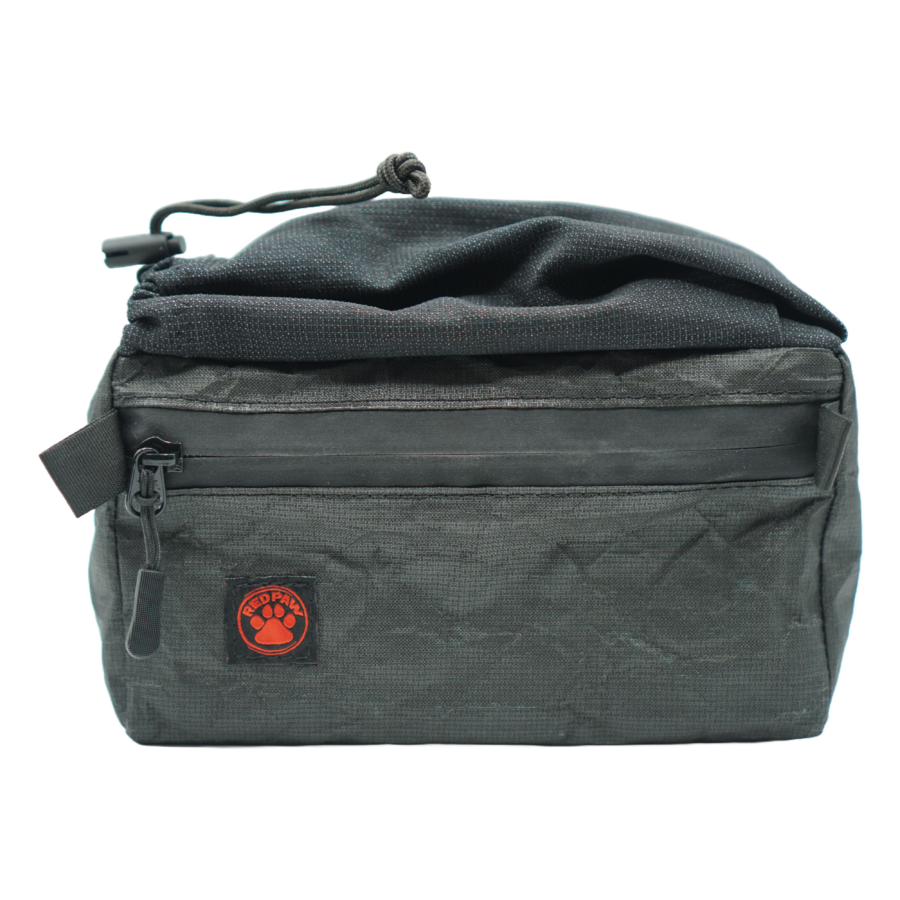 Red Paw Flex Fanny Pack | Ultralight Waterproof Hiking & Travel Pack