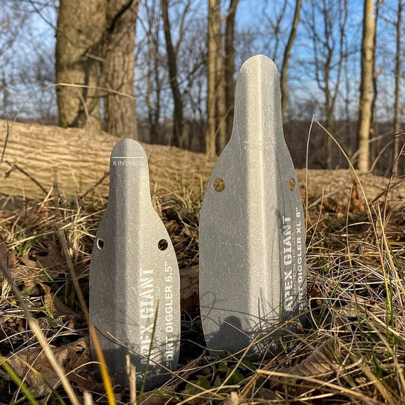 APEX GIANT Dirt Diggler Backpacking Trowel | Ultralight Cathole Tool