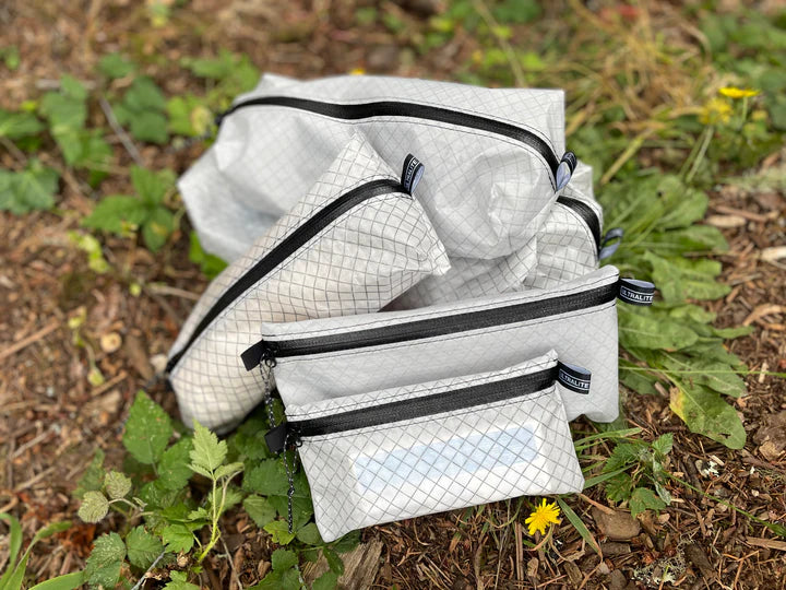 Ultralight Zippered Pouches | Lightweight Trail & Travel Organizers