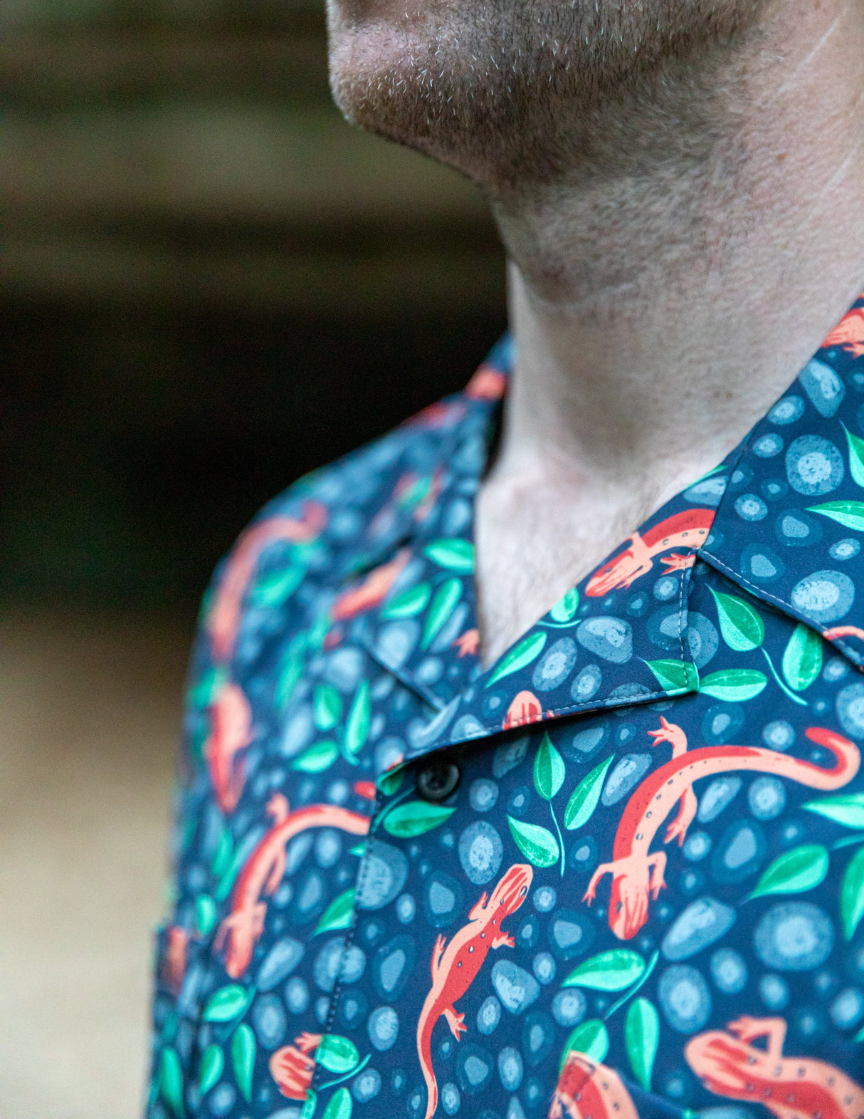 TownShirt Co. Red Eft Short Sleeve Trail Shirt