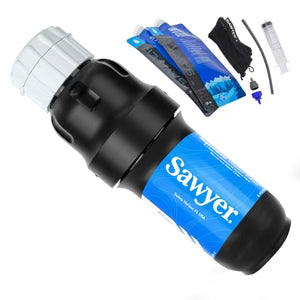 Sawyer Point One Squeeze Water Filter System | Ultralight Backpacking Water Filter